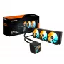 GIGABYTE GAMING 360 Flüssig-CPU-Kühler – 3x120mm ARGB-Lüfter, Slide-in-Verriegelungsmechanismus, DAISY-CHAIN, kompatibel mit Intel LGA 1851 und AMD AM5