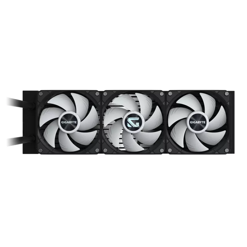 GIGABYTE GAMING 360 Flüssig-CPU-Kühler – 3x120mm ARGB-Lüfter, Slide-in-Verriegelungsmechanismus, DAISY-CHAIN, kompatibel mit Intel LGA 1851 und AMD AM5