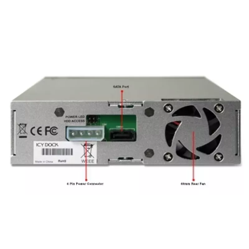 ICYDOCK DataCage Basic 3,5 Zoll SATA Festplatten-Mobile-Rack