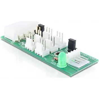 DELOCK Verteilerplatine 6x Lüfter 5V/12V