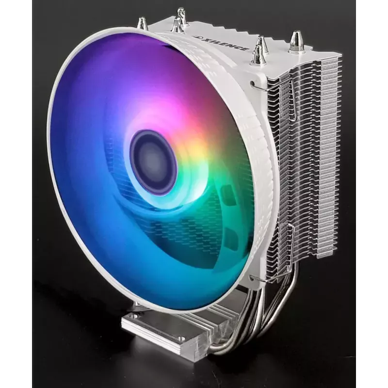 CPU-Kühler XILENCE Performance C XC229 120 mm, TDP 150 W, weiß, 500–1800 RPM, Fluiddynamiklager, Multi-Sockel-Unterstützung