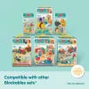 Konstruktionsspielset Spin Master Melissa & Doug Blockables Safari Spielset – Figuren und stapelbare Blöcke
