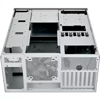 SILVERSTONE Rack-Gehäuse RM53-502 — 19-Zoll-Server-Rack-Chassis, schwarz
