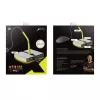Xtrfy B1 Mouse Bungee LED Maushalter mit 4-Port-USB-2.0-Hub
