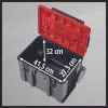 Werkzeugkoffer Einhell E-Case L Polypropylen Schwarz Rot 41.5x27.3x32 cm