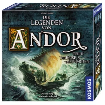 Kosmos 16354758 Brett-/Kartenspiel Legenden von Andor 60 min Brettspielerweiterung Reise/Abenteuer