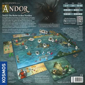 Kosmos 16354758 Brett-/Kartenspiel Legenden von Andor 60 min Brettspielerweiterung Reise/Abenteuer