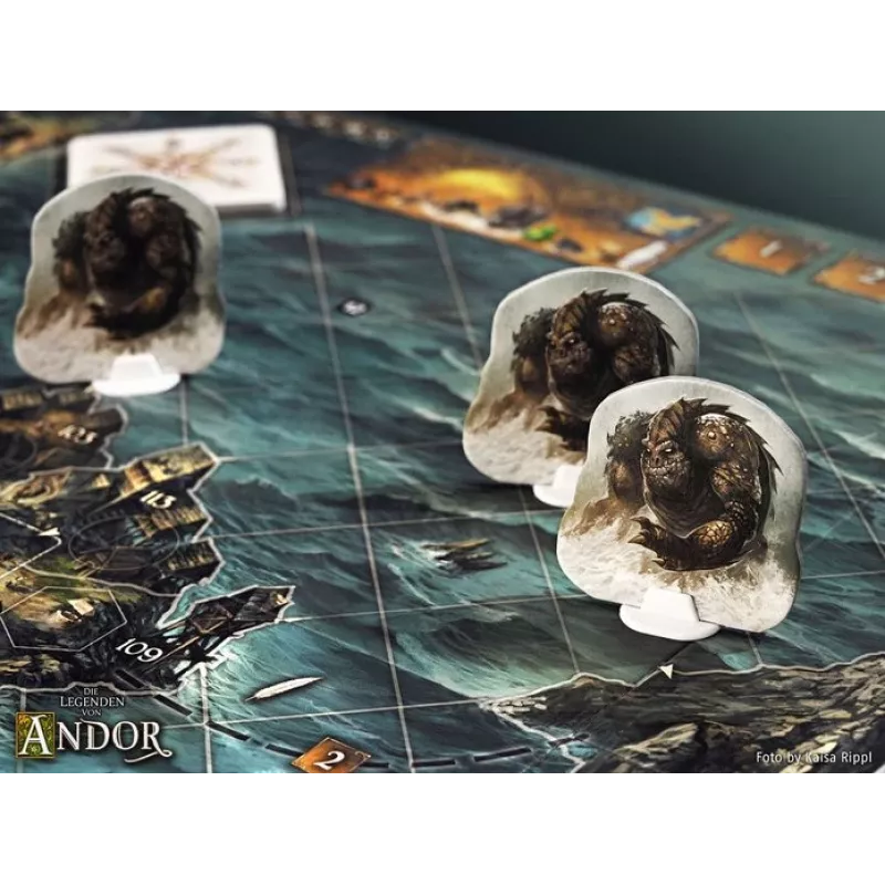 Kosmos 692346 Die Legenden von Andor – Teil II: Die Reise in den Norden Brettspiel-Erweiterung, 2–4 Spieler, 90 Min., ab 10 Jahren