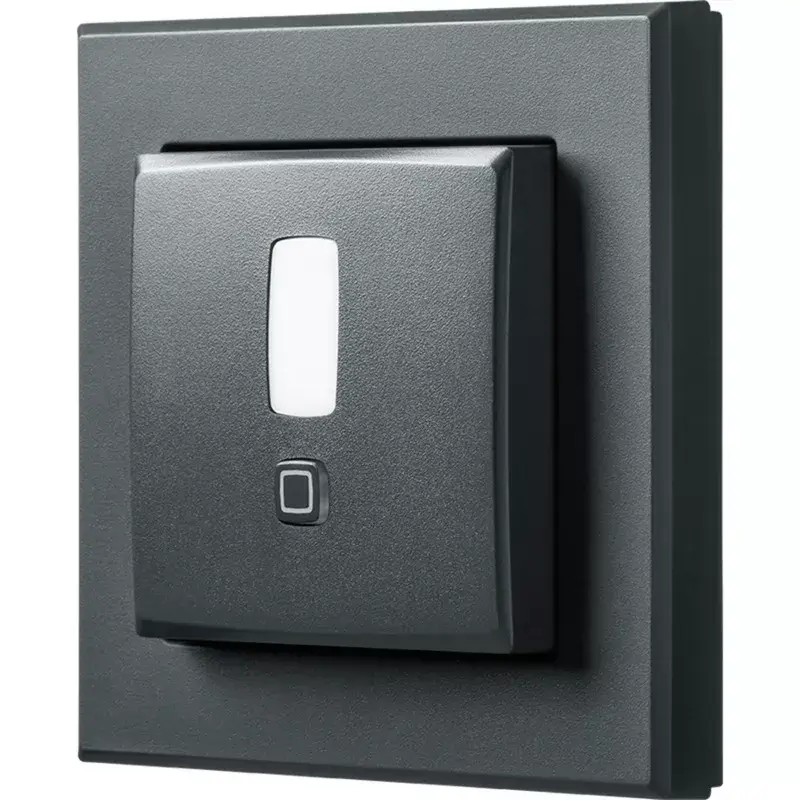 Bewegungsmelder HomeMatic IP HmIP-SMI55-A Anthrazit – Wand-/Deckenmontage, 55 Rahmen