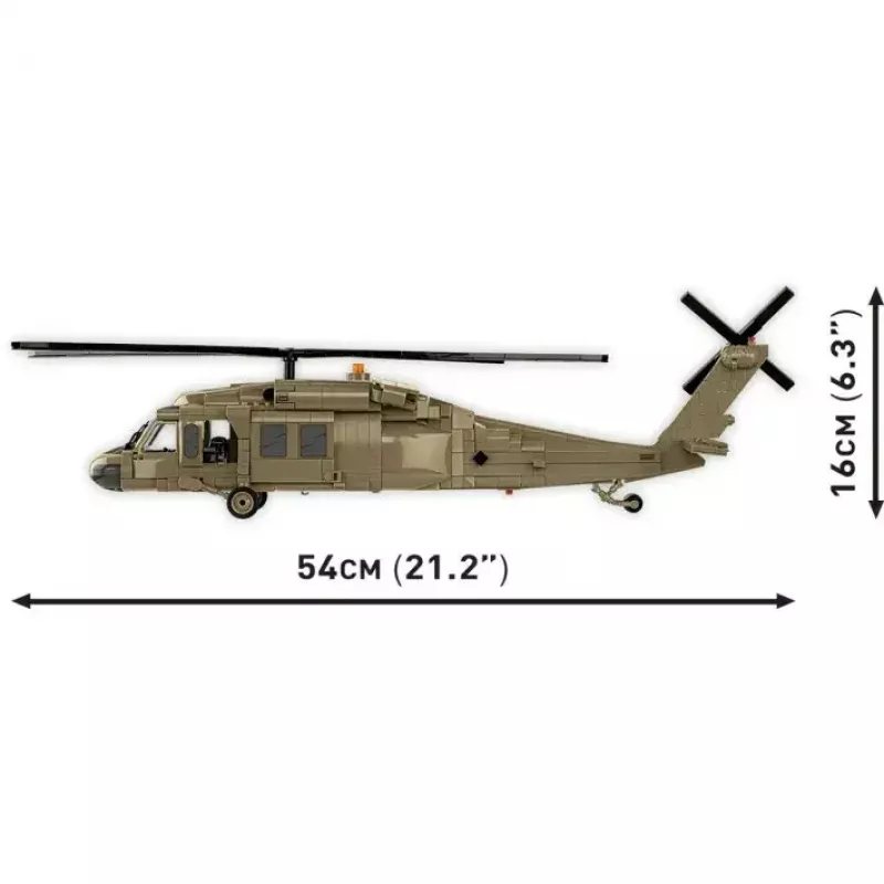Bausatz Cobi Sikorsky UH-60 Schwarz Hawk 928 Blöcke, Modell COBI-5906