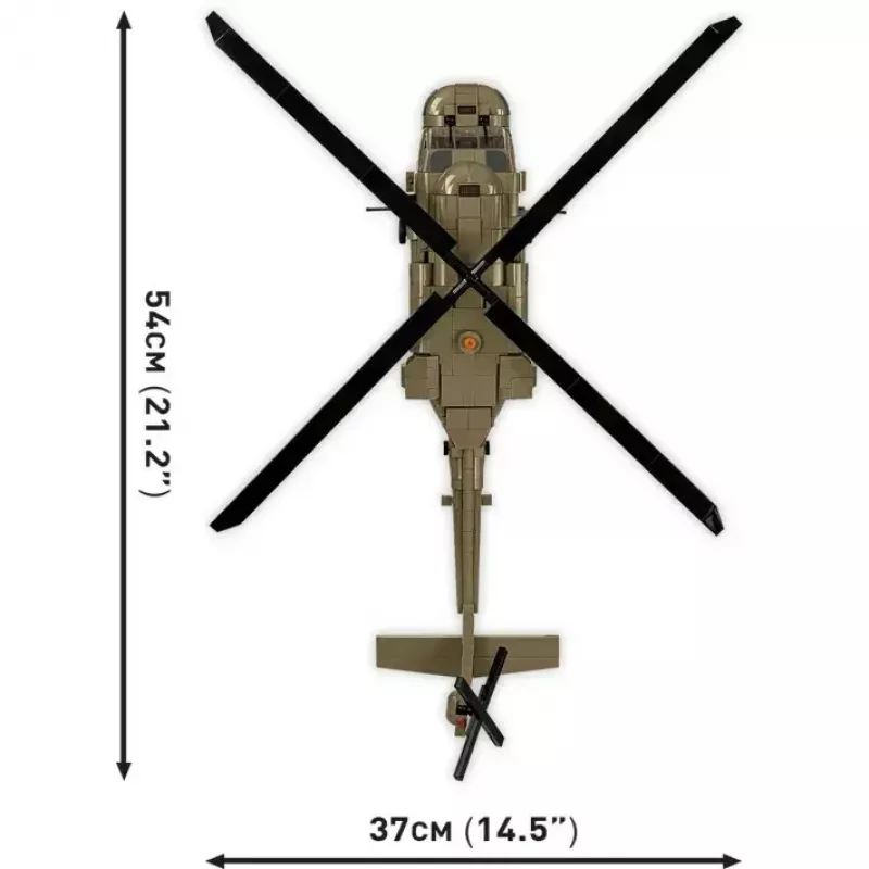 Bausatz Cobi Sikorsky UH-60 Schwarz Hawk 928 Blöcke, Modell COBI-5906