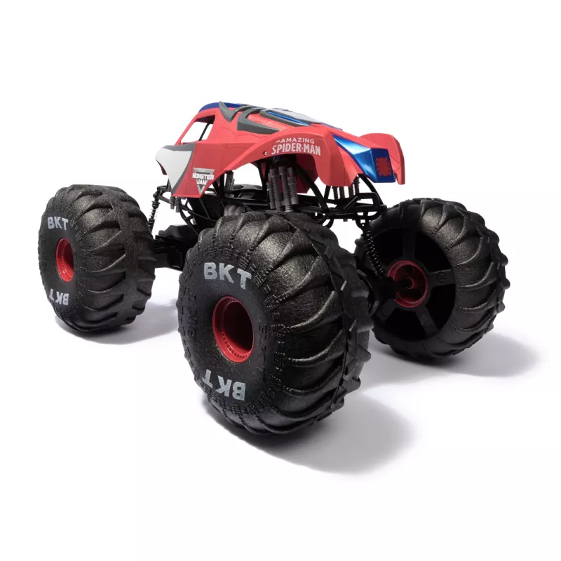Monster Jam Marvel Mega Spider-Man RC Monstertruck, geländegängig, über 60 cm lang, Maßstab 1:6, Superhelden-Spielzeug für Jungen und Mädchen ab 4 Jahren