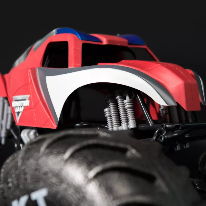 Monster Jam Marvel Mega Spider-Man RC Monstertruck, geländegängig, über 60 cm lang, Maßstab 1:6, Superhelden-Spielzeug für Jungen und Mädchen ab 4 Jahren