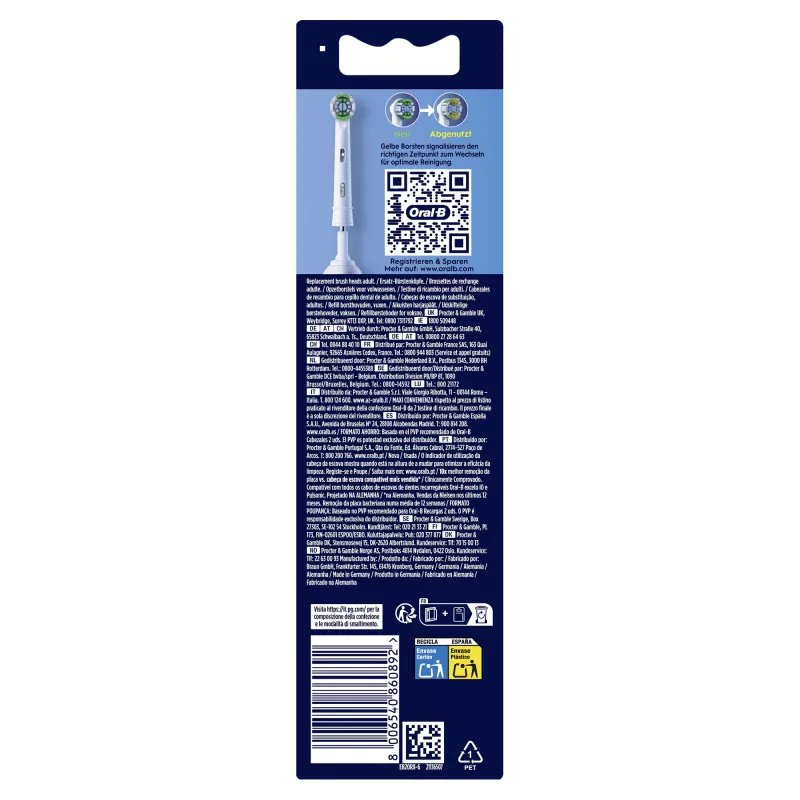 Aufsteckbürsten Braun Oral-B Pro Precision Clean 6er-Pack