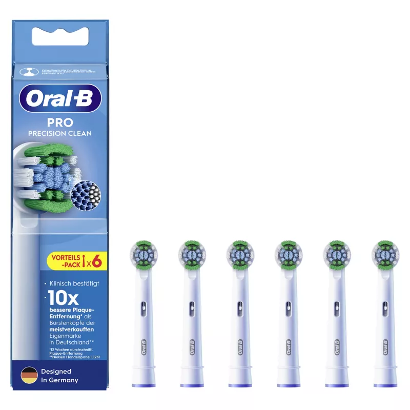 Aufsteckbürsten Braun Oral-B Pro Precision Clean 6er-Pack