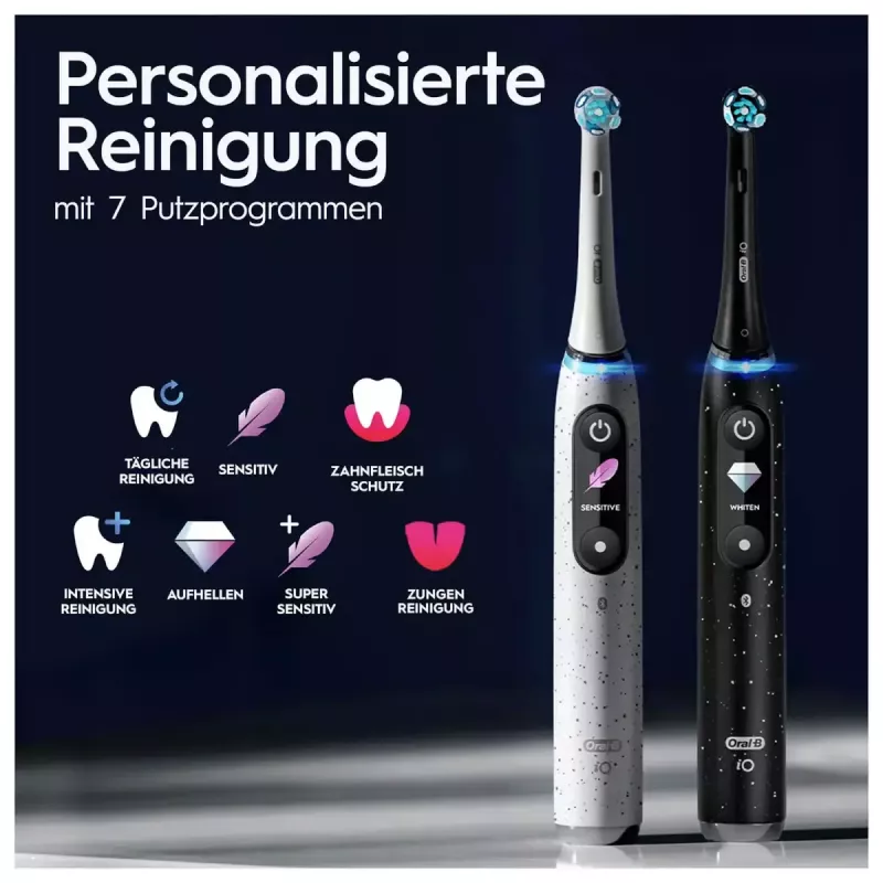 Oral-B iO iO10 Adult Rotating toothbrush Schwarz