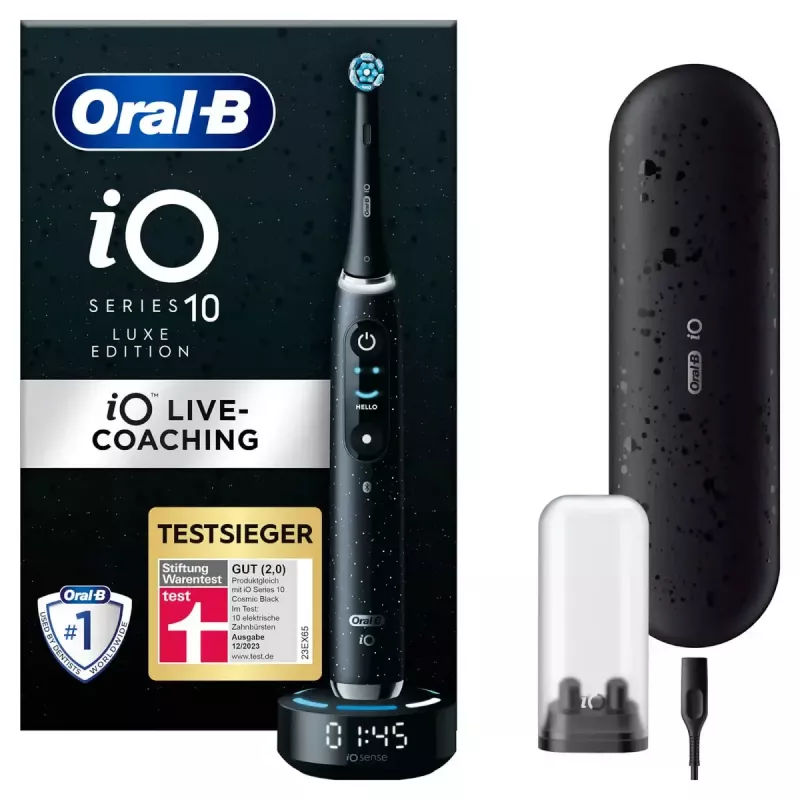 Oral-B iO iO10 Adult Rotating toothbrush Schwarz