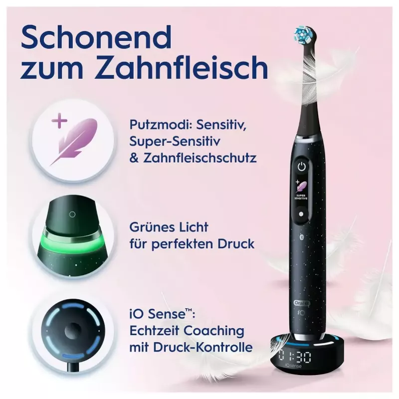 Oral-B iO iO10 Adult Rotating toothbrush Schwarz