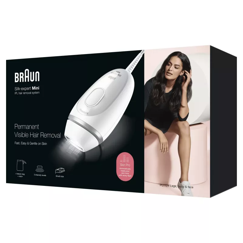 Epilator Braun Silk-expert Mini PL1124 Intense pulsed light IPL Weiß
