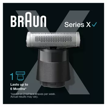 Rasierkopf Braun XT20 1 Kopf Schwarz