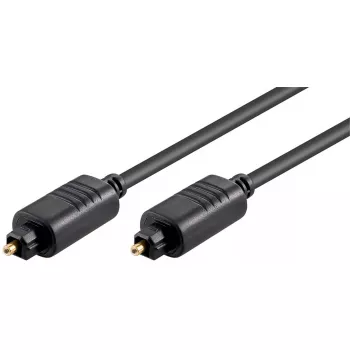 TOSLINK optisches Audiokabel GOOBAY 50565 — 2 m, Stecker auf Stecker, schwarz