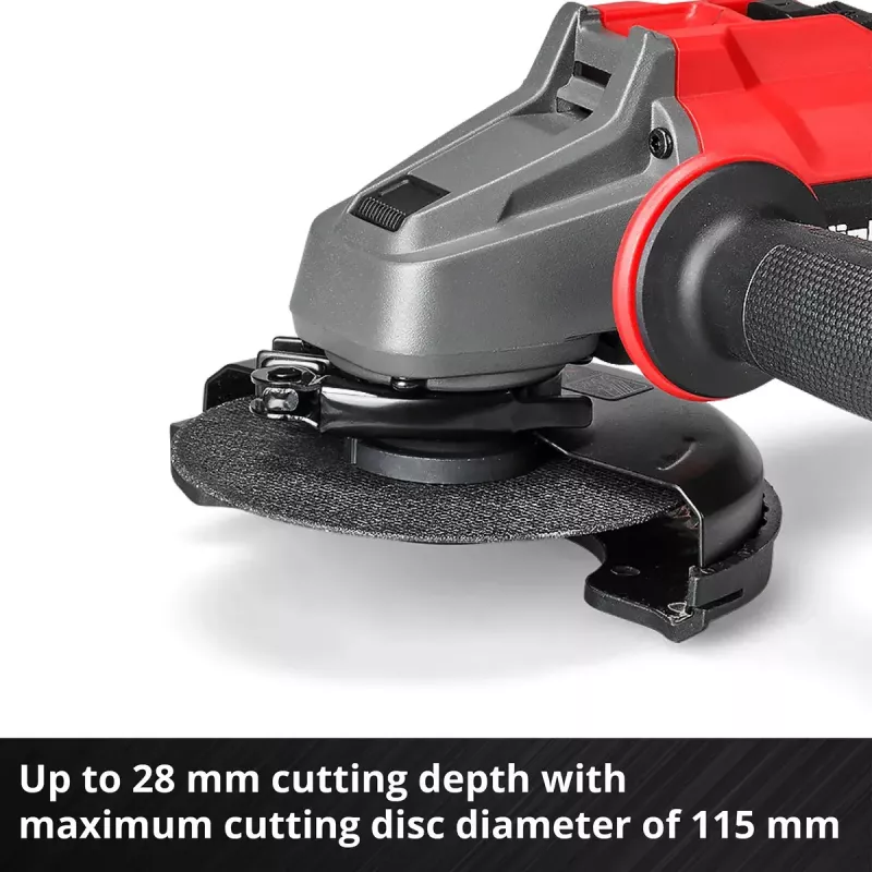 Akku-Winkelschleifer EINHELL AXXIO 18/115 — 18 V, 115 mm Scheibe, Gehäuse (ohne Akku/Ladegerät)