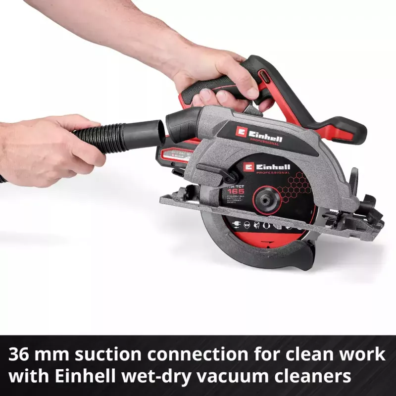 Akku-Handkreissäge EINHELL Professional TP-CS 18/165 Li BL, 18 V, Solo (ohne Akku/Ladegerät)