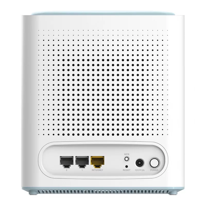 D-Link EAGLE PRO AI AX3200 Mesh-System (2er-Pack), Weiß, Mesh-System, Status, Power, 510 m², Dualband (2,4 GHz / 5 GHz), Wi-Fi 6 (802.11ax)