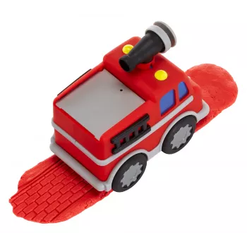MGA Entertainment DohKins Feuerwehrauto & Feuerwehrmann, Knete-Spielset, Mehrfarbig, Kind, Junge/Mädchen, 3 Jahr(e), 99 Jahr(e)