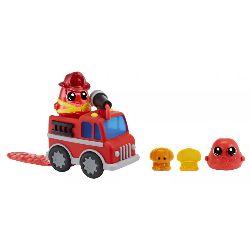MGA Entertainment DohKins Feuerwehrauto & Feuerwehrmann, Knete-Spielset, Mehrfarbig, Kind, Junge/Mädchen, 3 Jahr(e), 99 Jahr(e)