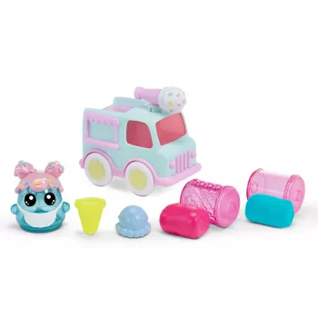 MGA Entertainment DohKins Eiscremewagen & Bäcker, Knetspielset, Mehrfarbig, Kind, Junge/Mädchen, 3 Jahre, 99 Jahre