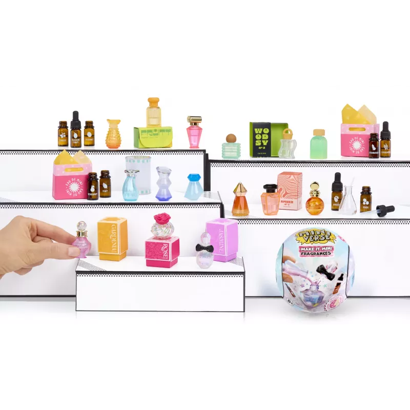 Miniverse Make It Mini Fragrances in PDQ, Kinder-Parfümherstellungsset, 8 Jahr(e), Mehrfarbig