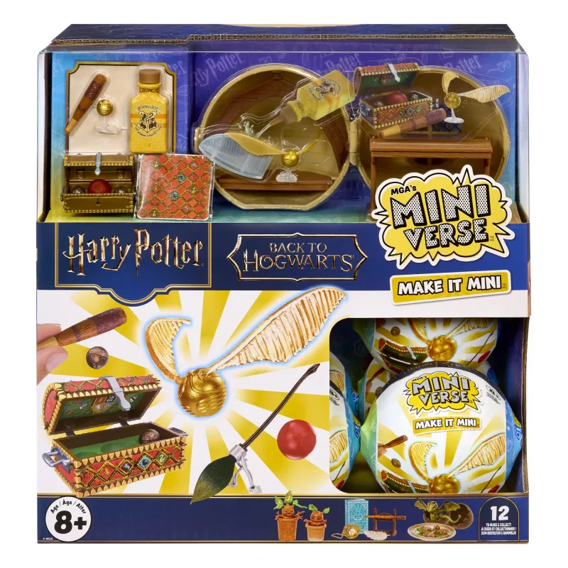 Miniverse Make It Mini Harry Potter Back to Hogwarts im PDQ, 8 Jahre, Harry Potter, Mehrfarbig, Kunststoff