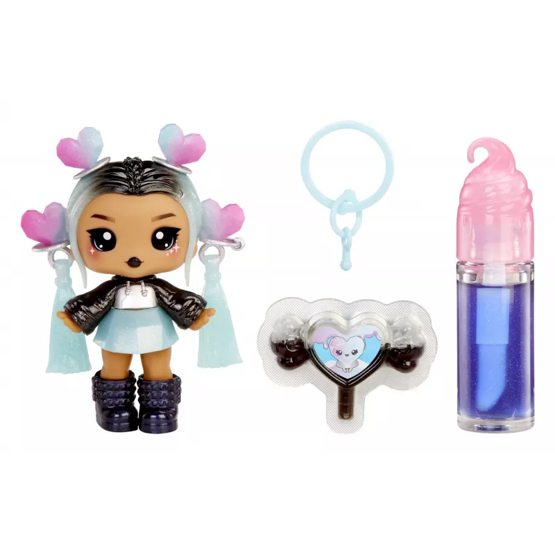MGA Entertainment Yummiland Lipgloss-Puppe Sour Sweeties - Nina Heartpop