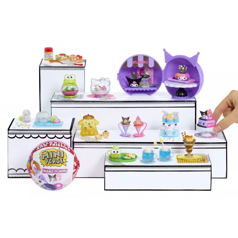 Miniverse Make It Mini SANRIO Series 2 Asst in PDQ, 8 Jahr(e), Mehrfarbig, Kunststoff