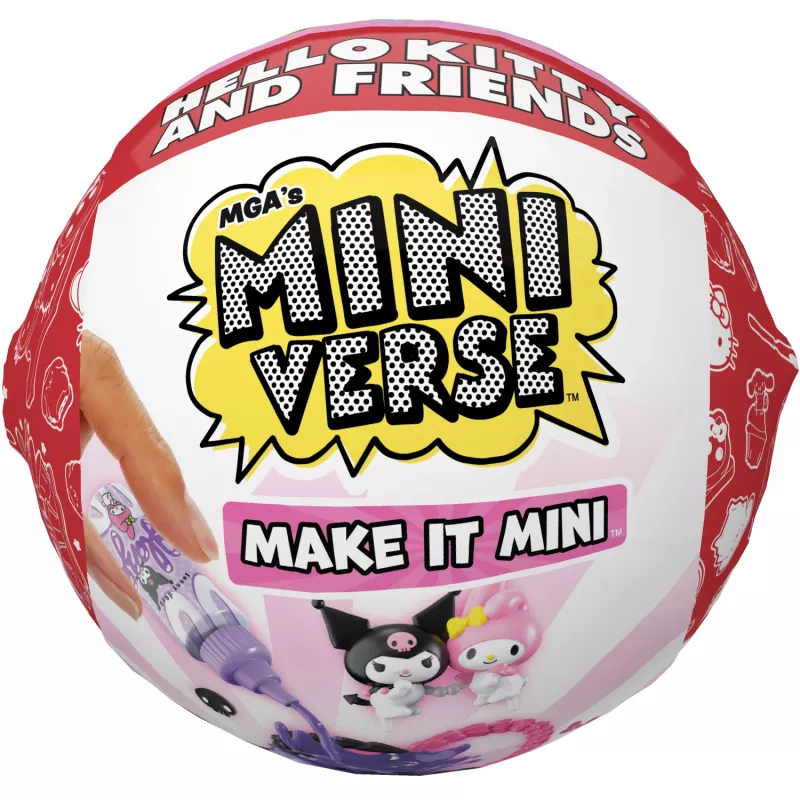 Miniverse Make It Mini SANRIO Series 2 Asst in PDQ, 8 Jahr(e), Mehrfarbig, Kunststoff