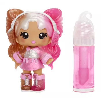 MGA Entertainment Yummiland Lip Gloss Puppe Serie 2 – Mystery Chase 2 (Neopolitan/Avery Ice Cream)