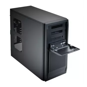 Chieftec LF-02B-OP Computergehäuse Midi Tower Schwarz