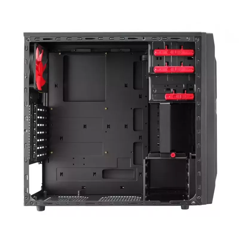 Chieftec LF-02B-OP Computergehäuse Midi Tower Schwarz