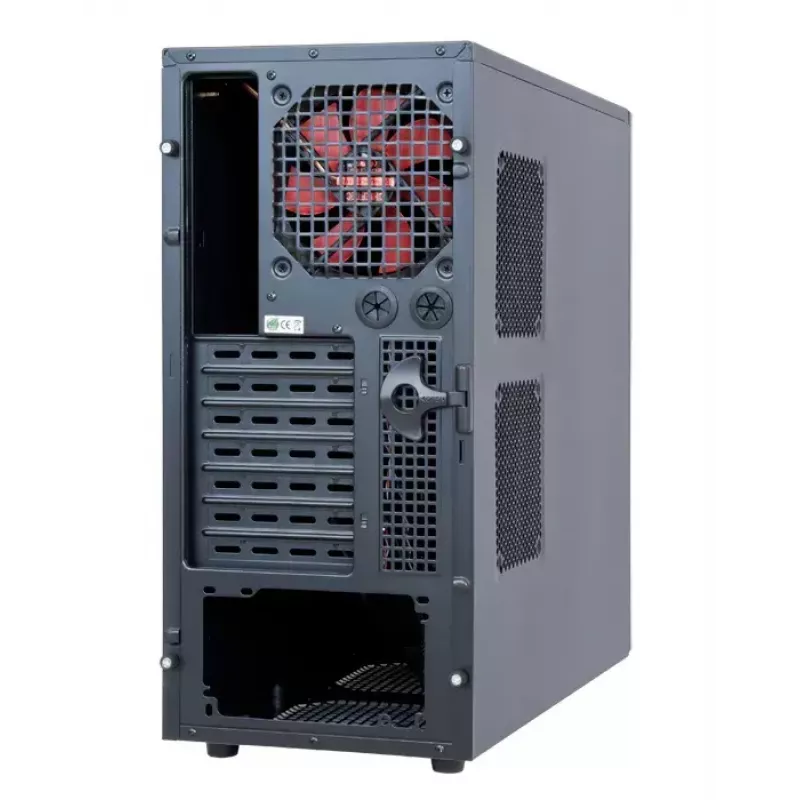Chieftec LF-02B-OP Computergehäuse Midi Tower Schwarz
