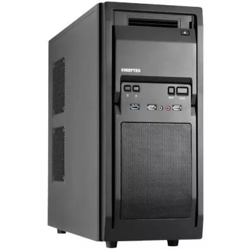 Chieftec LF-02B-OP Computergehäuse Midi Tower Schwarz