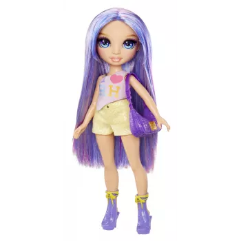 Rainbow High My Fashion Style Fashion Dolls- Violet, Modepuppe, Weiblich, 4 Jahr(e), Junge/Mädchen, 280 mm, Mehrfarbig
