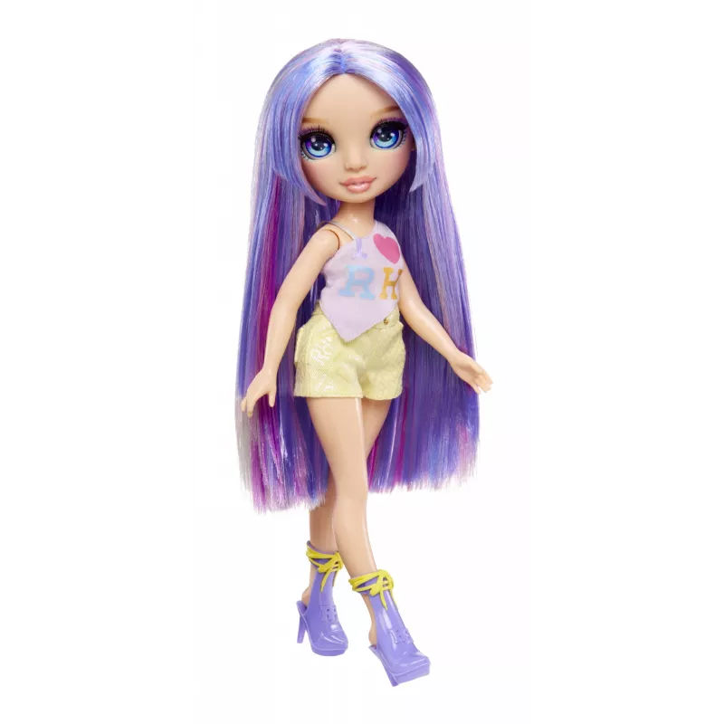 Rainbow High My Fashion Style Fashion Dolls- Violet, Modepuppe, Weiblich, 4 Jahr(e), Junge/Mädchen, 280 mm, Mehrfarbig