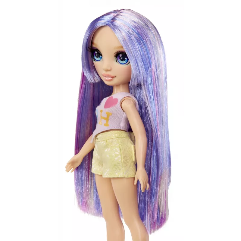 Rainbow High My Fashion Style Fashion Dolls- Violet, Modepuppe, Weiblich, 4 Jahr(e), Junge/Mädchen, 280 mm, Mehrfarbig