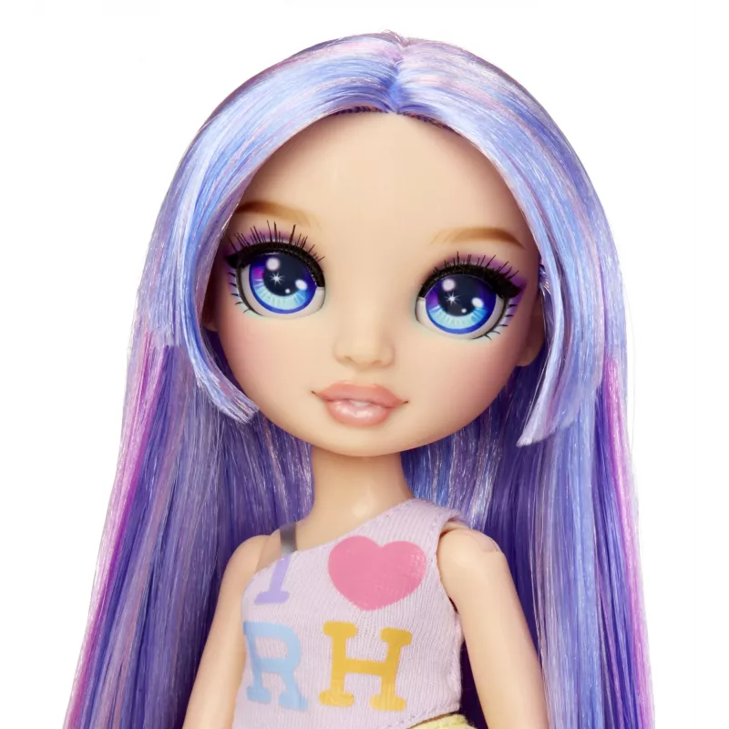 Rainbow High My Fashion Style Fashion Dolls- Violet, Modepuppe, Weiblich, 4 Jahr(e), Junge/Mädchen, 280 mm, Mehrfarbig