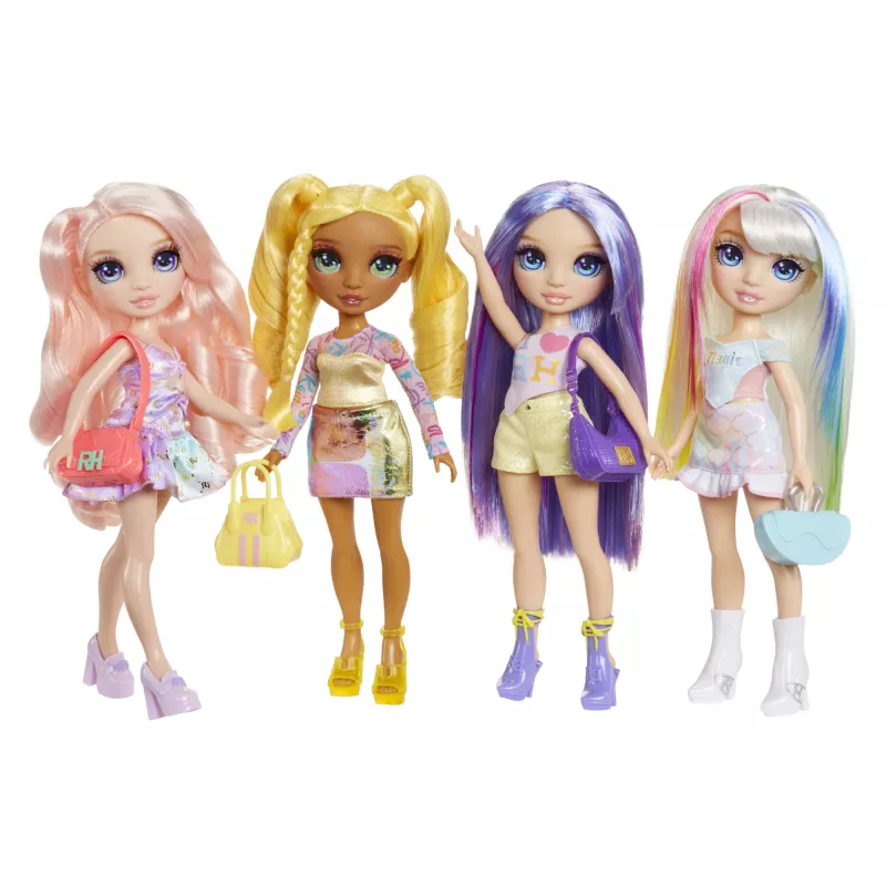 Rainbow High My Fashion Style Fashion Dolls- Violet, Modepuppe, Weiblich, 4 Jahr(e), Junge/Mädchen, 280 mm, Mehrfarbig