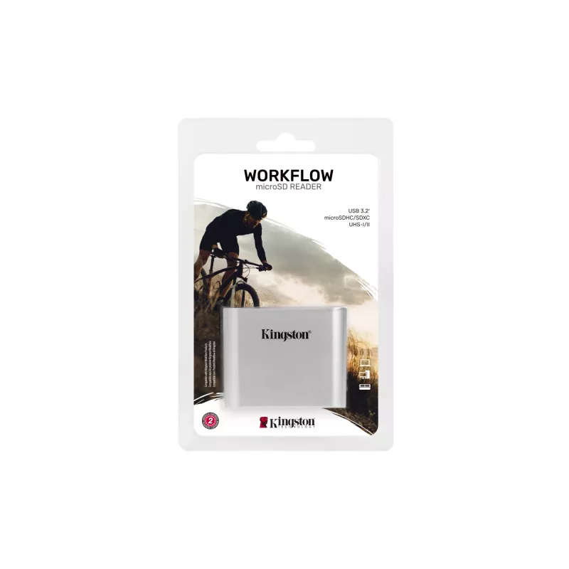 Kingston Technology USB3.2 Gen1 Workflow Dual-Slot microSDHC/SDXC UHS-II Kartenleser