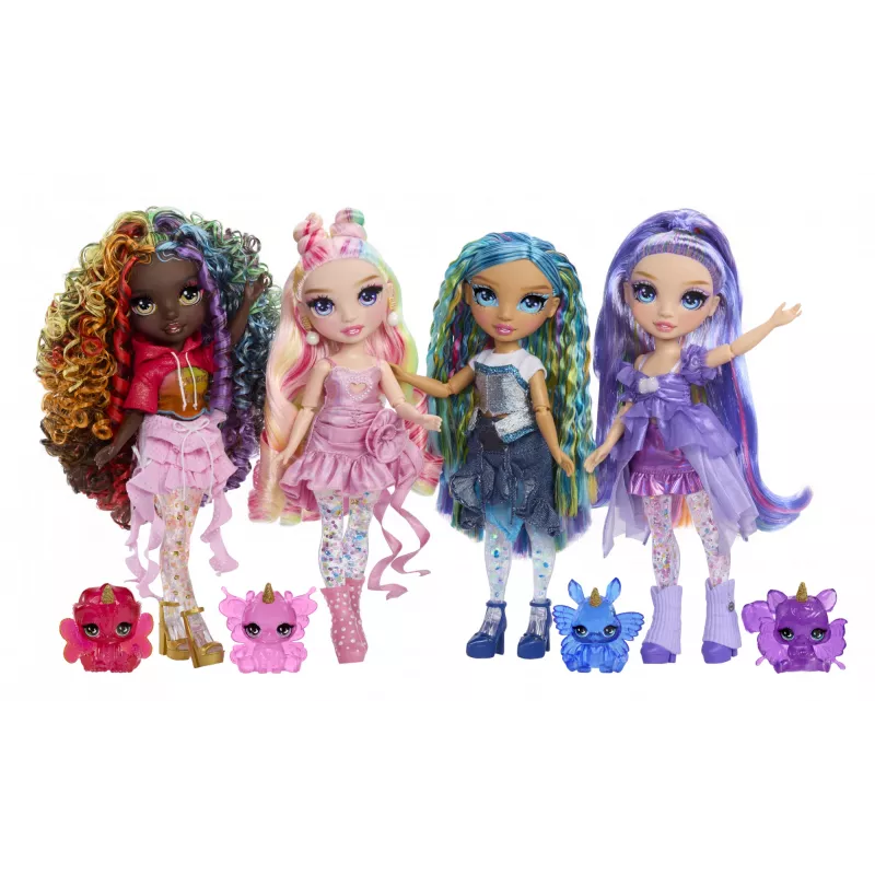 Rainbow High Rainbow Shimmers mit Schleim Modepuppe - Violet (lila)
