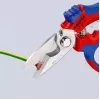 Knipex 95 05 20 SB Zange Edelstahl Kunststoffgriff Blau Rot