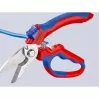 Knipex 95 05 20 SB Zange Edelstahl Kunststoffgriff Blau Rot